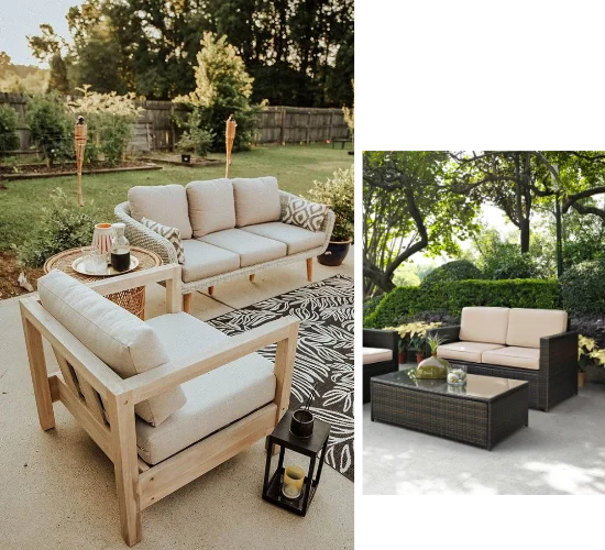 Garden Furniture set ideas Dubai