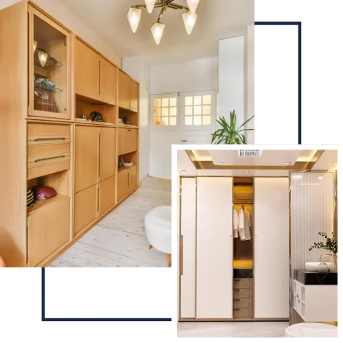 aluminum wardrobe cabinet Dubai