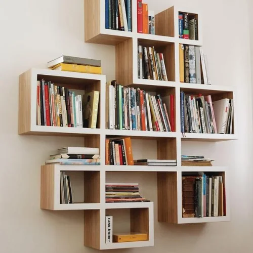 book shelves wood Dubai