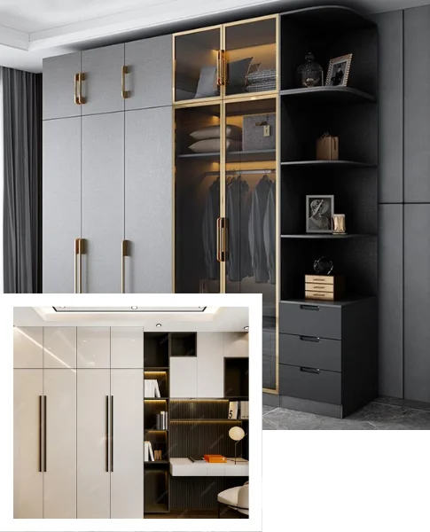 wardrobe cabinet dimensions Dubai