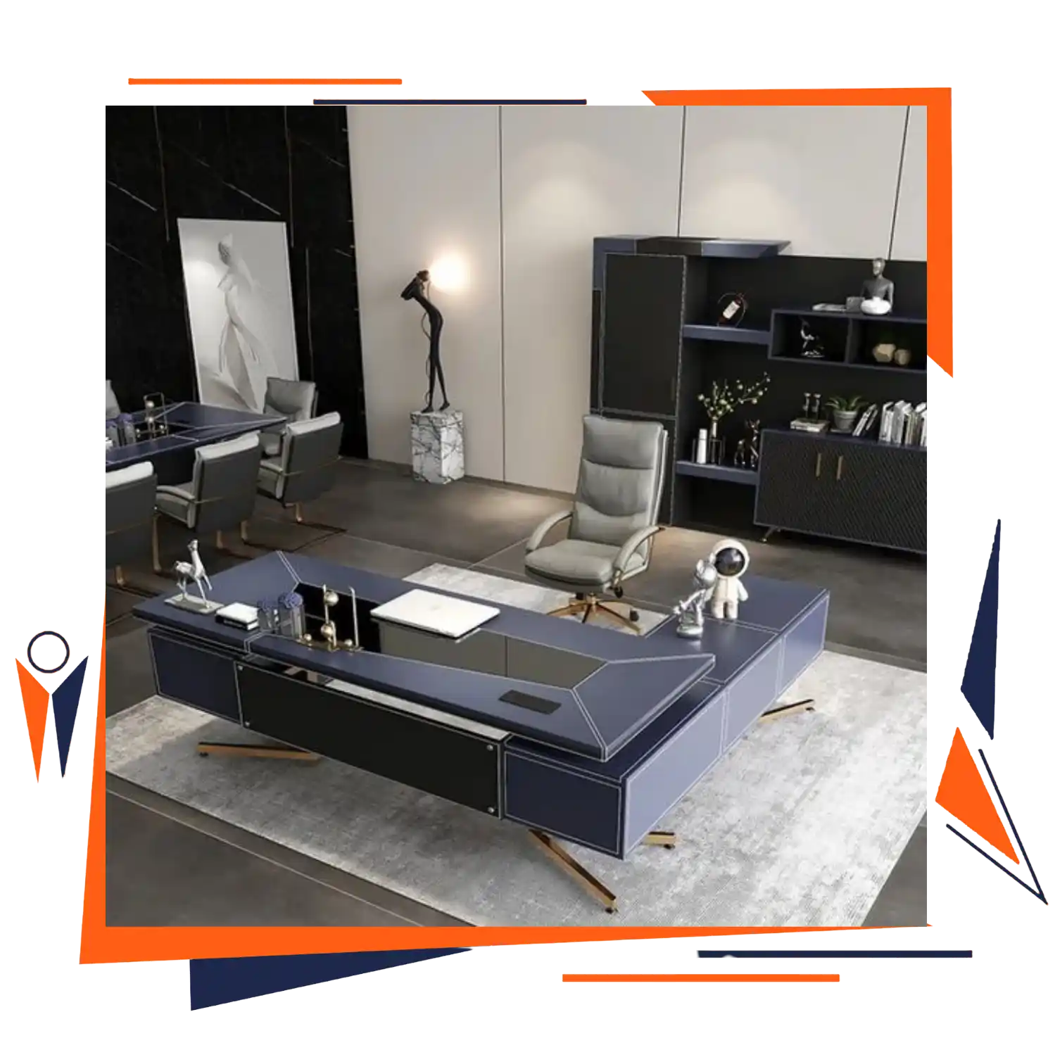 custom office furniture price Dubai