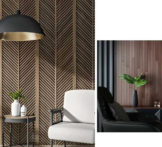 interior aluminum Wall cladding Dubai
